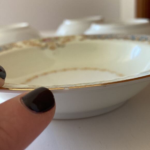 Vintage Noritake Pattern RO2 Dessert Bowls, Set of 4 - Picture 9 of 11